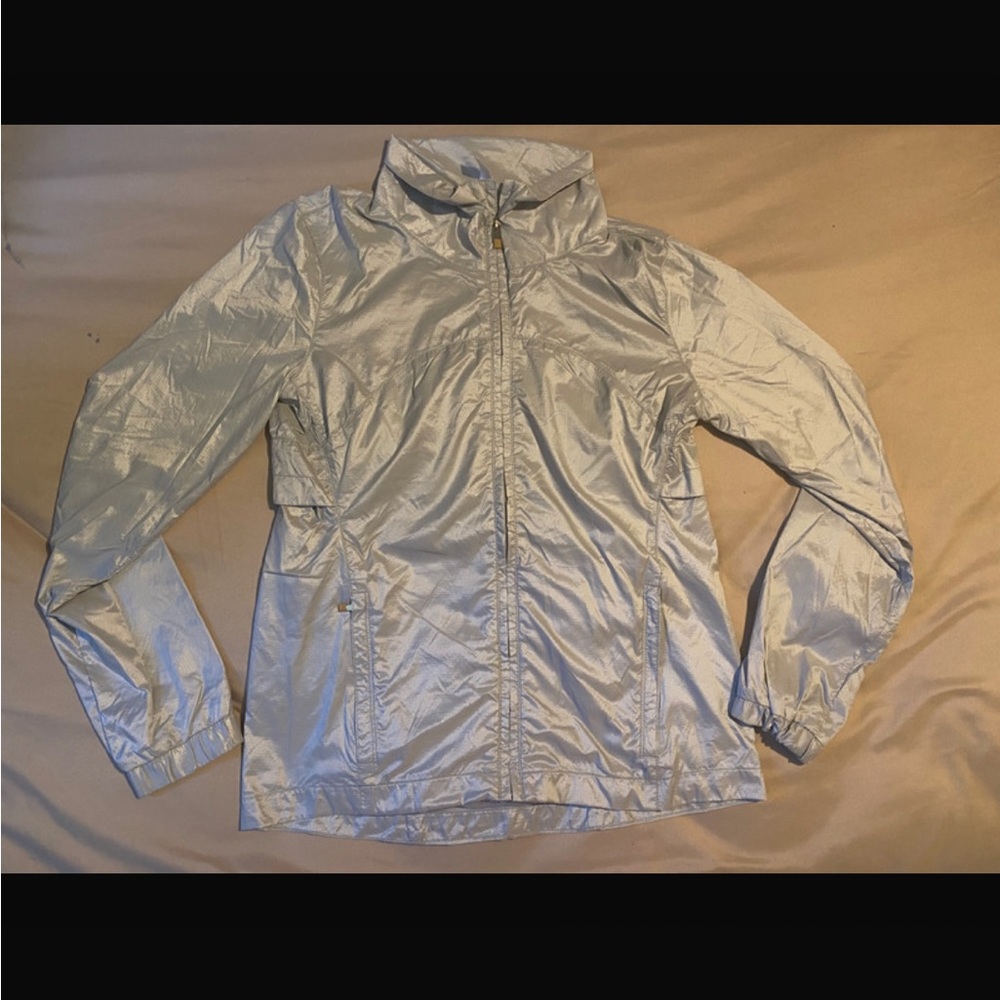 GAP Metallic Silver Women's Hoodie